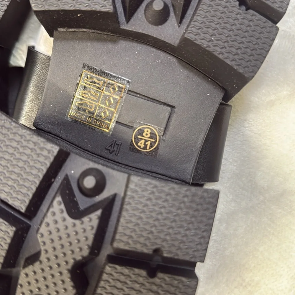 Truffle Collection Y2K chunky strap sandals in black- Size 41 - Picture 9 of 9